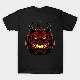 Halloween Jack-o-Lantern | Spooky Pumpkin Decoration T-Shirt